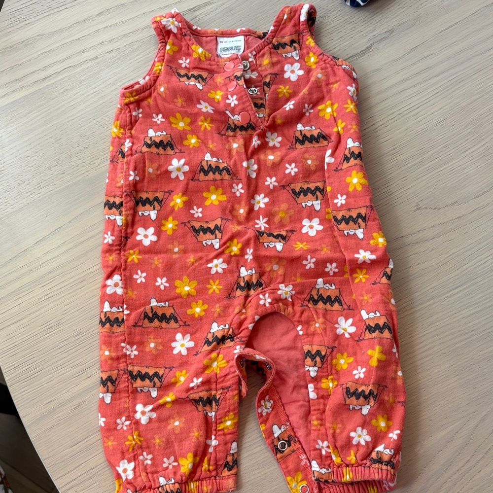 Hannah Andersson Peanuts Romper